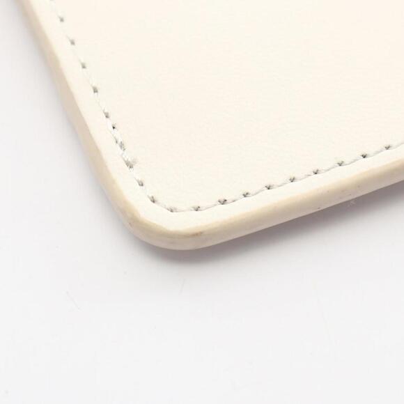 CELINE White Leather Shoulder Bag - Picture 6 of 10